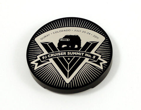 CLEARANCE - 2011 FJ Summit Badge Replica