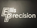 Ellis Precision Decal - white vinyl decal
