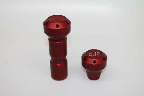 Red 5th Gen 4Runner/FJ Cruiser Shift Knob Set - Automatic Transmission