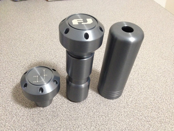 Pewter FJ Cruiser Shift Knob Set with E-brake - Automatic
