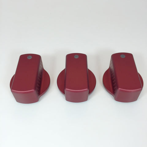 Red Precision Climate Control Knobs