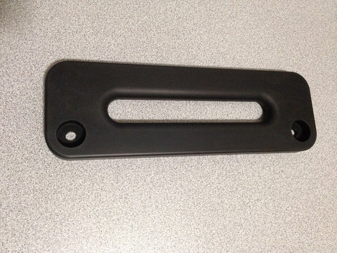 Beefy ARB Bumper Fairlead - Hard Matte Black Anodized and Teflon Sealed