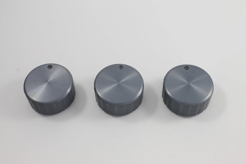 Pewter Precision Climate Control Knobs - Round